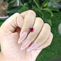 1.03 Ct. Ruby from Mozambique Life Style