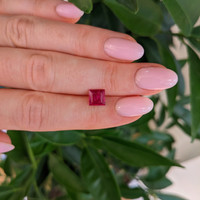 1.22 Ct. Ruby from Mozambique Life Style
