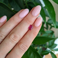 1.00 Ct. Ruby from Mozambique Life Style