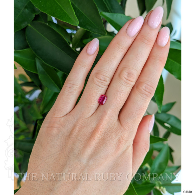 1.00 Ct. Ruby from Mozambique