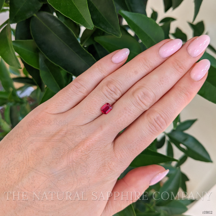 0.96 Ct. Ruby from Mozambique