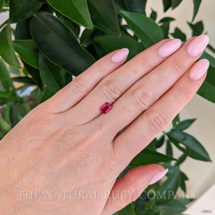 0.96 Ct. Ruby from Mozambique