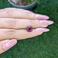 2.87 Ct. Star Ruby from Tanzania Life Style