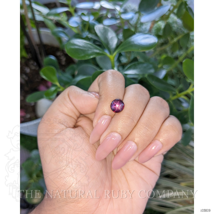 2.87 Ct. Star Ruby from Tanzania