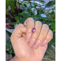 3.49 Ct. Star Ruby from Tanzania Life Style