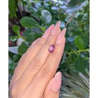 3.49 Ct. Star Ruby from Tanzania Life Style