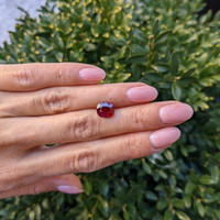 3.52 Ct. Ruby from Mozambique Life Style