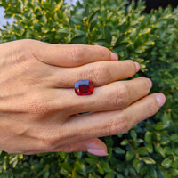 5.01 Ct. Ruby from Mozambique Life Style
