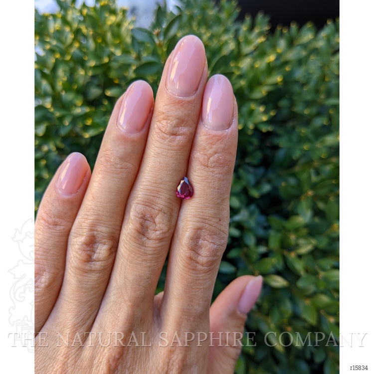 0.71 Ct. Ruby from Ceylon (Sri Lanka)