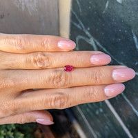 0.65 Ct. Ruby from Ceylon (Sri Lanka) Life Style