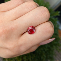 3.33 Ct. Ruby from Mozambique Life Style