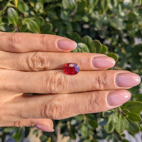 3.34 Ct. Ruby from Mozambique Life Style