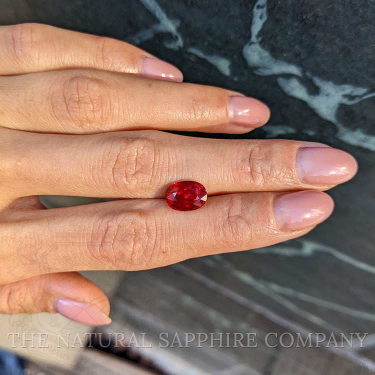 3.18 Ct. Ruby from Mozambique