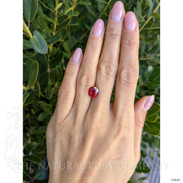 3.51 Ct. Ruby from Mozambique