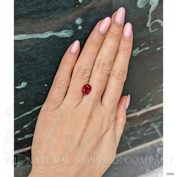 3.17 Ct. Ruby from Mozambique