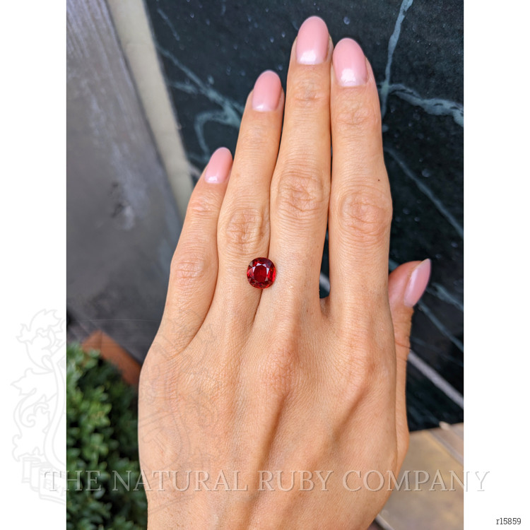 3.12 Ct. Ruby from Mozambique