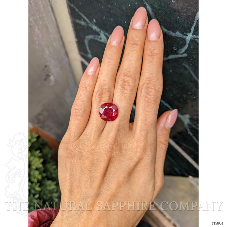 8.39 Ct. Ruby from Mozambique