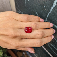 9.97 Ct. Ruby from Mozambique Life Style