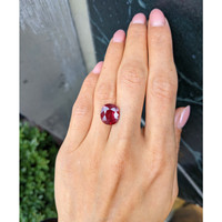 6.28 Ct. Ruby from Mozambique Life Style