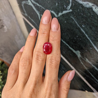 9.60 Ct. Ruby from Burma (Myanmar) Life Style