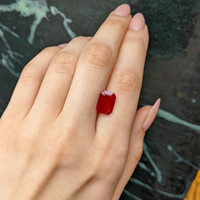 5.51 Ct. Ruby from Burma (Myanmar) Life Style