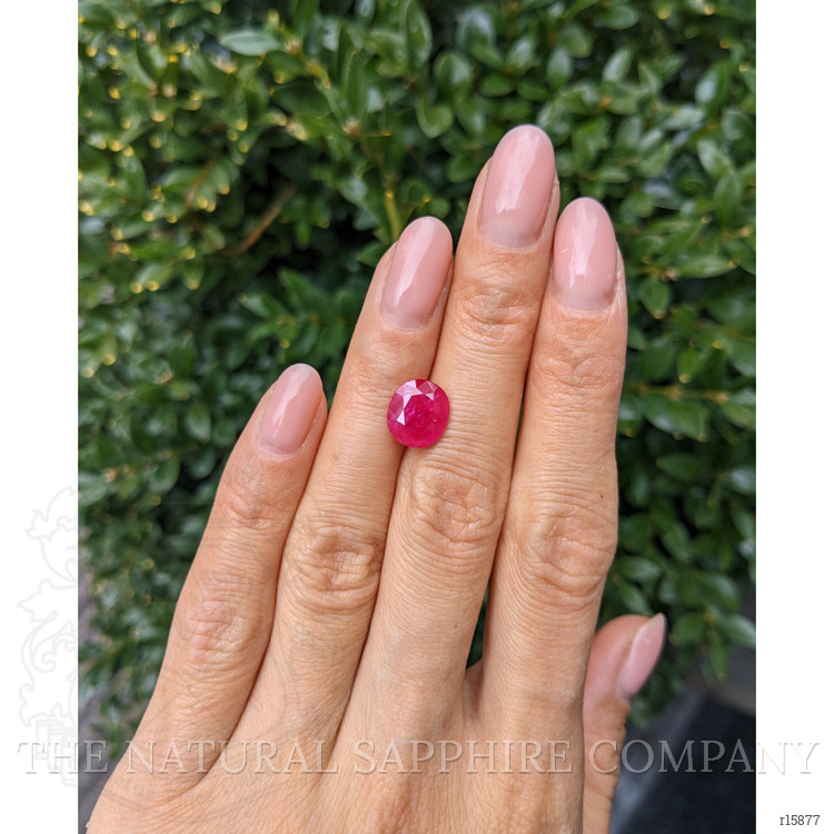 3.17 Ct. Ruby from Burma (Myanmar)