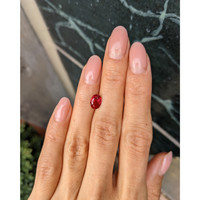 1.53 Ct. Ruby from Mozambique Life Style
