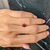 1.54 Ct. Ruby from Mozambique Life Style