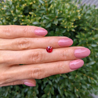 1.34 Ct. Ruby from Mozambique Life Style