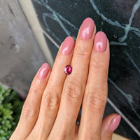 1.07 Ct. Ruby from Mozambique Life Style