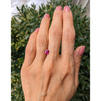 1.16 Ct. Ruby from Mozambique Life Style