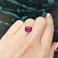 3.09 Ct. Ruby from Mozambique Life Style