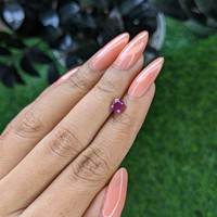 0.89 Ct. Ruby from Tanzania Life Style