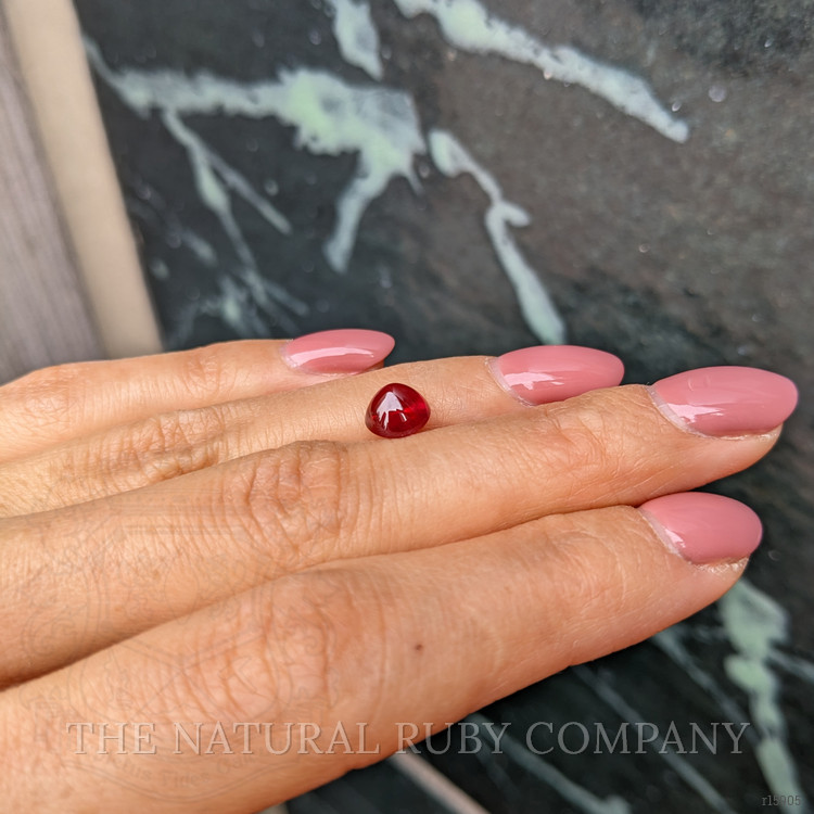 2.33 Ct. Cabochon Ruby from Mozambique