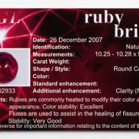 4.72 Ct. Cabochon Ruby from Mozambique Scan Report