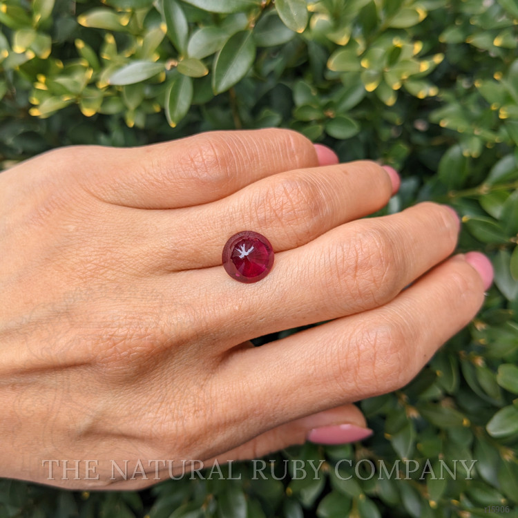 4.72 Ct. Cabochon Ruby from Mozambique