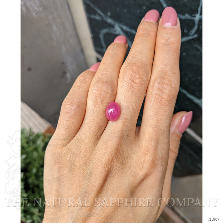 6.05 Ct. Cabochon Ruby from Mozambique