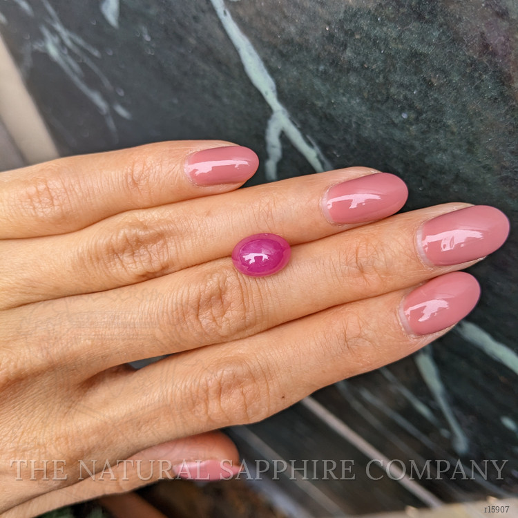 6.05 Ct. Cabochon Ruby from Mozambique