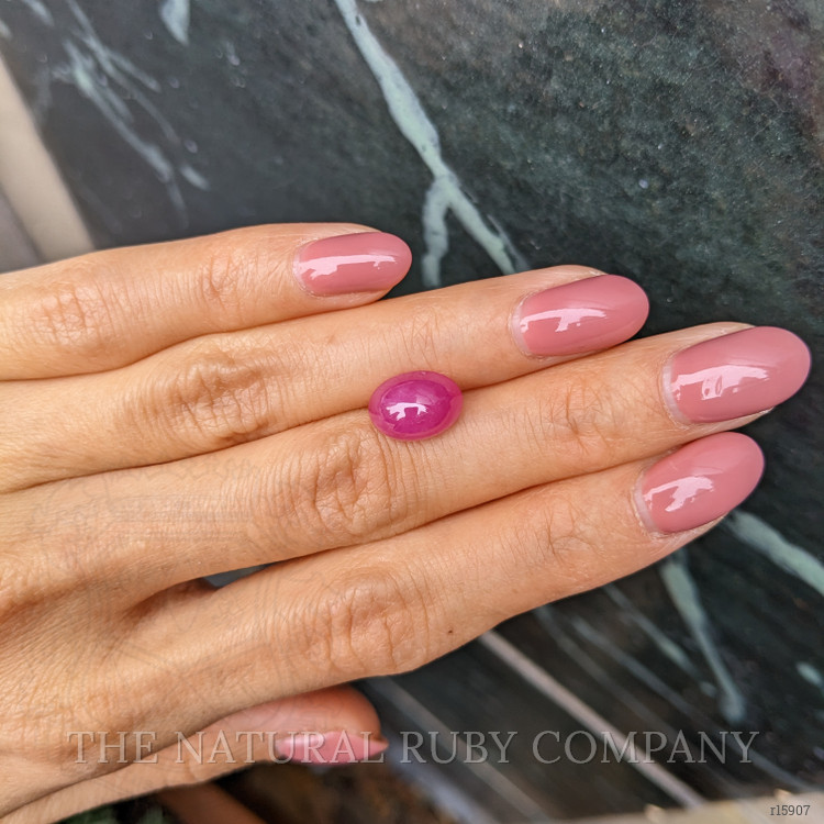 6.05 Ct. Cabochon Ruby from Mozambique