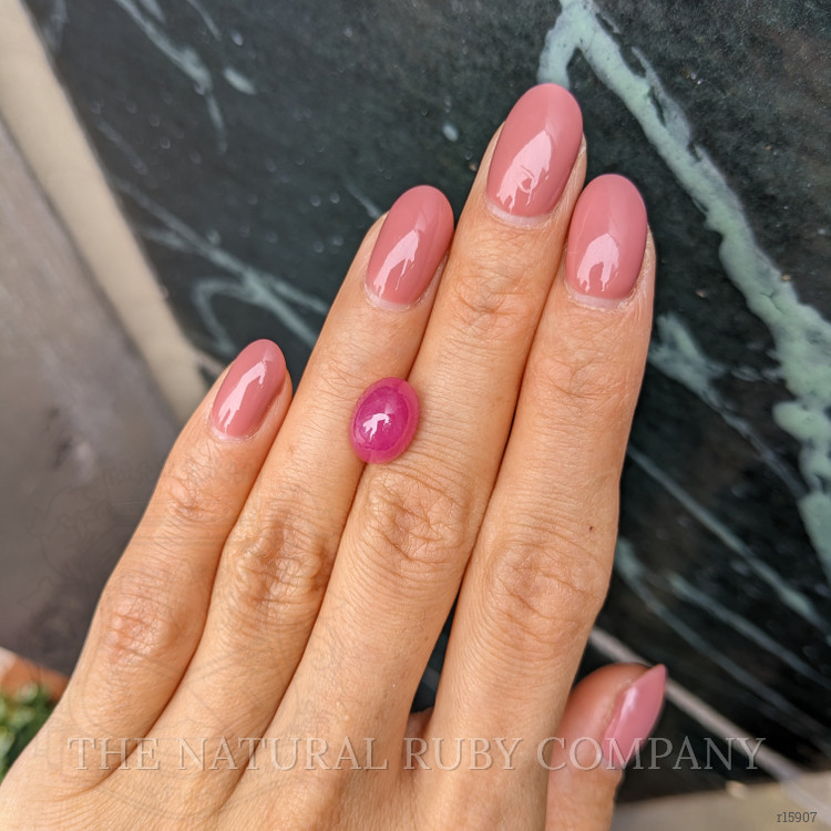 6.05 Ct. Cabochon Ruby from Mozambique