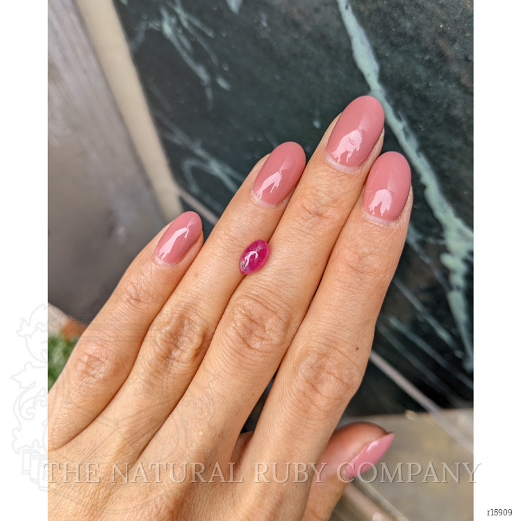 1.61 Ct. Cabochon Ruby from Mozambique