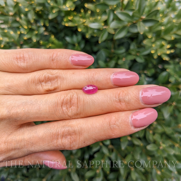 1.61 Ct. Cabochon Ruby from Mozambique