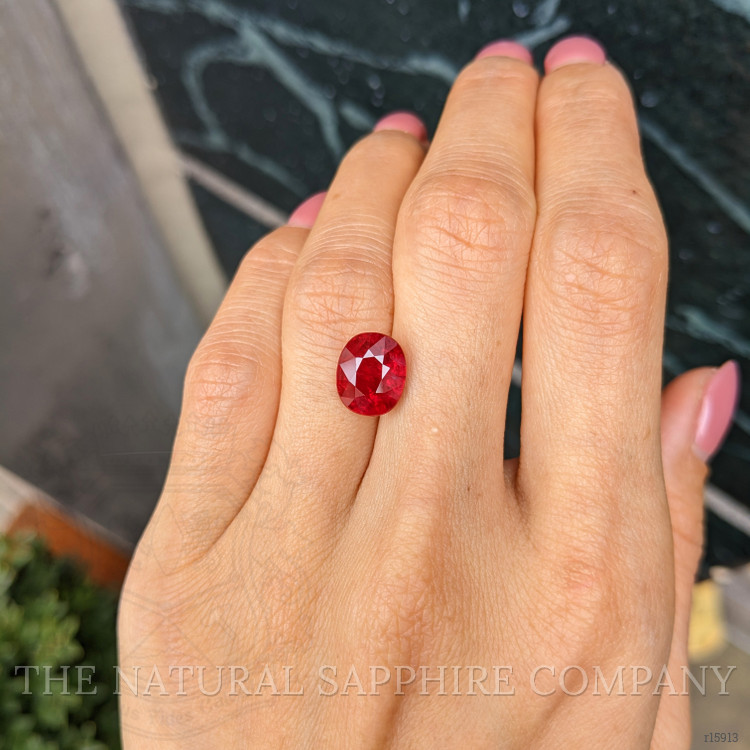 5.10 Ct. Ruby from Mozambique