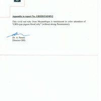 3.07 Ct. Ruby from Mozambique Scan Report