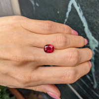 3.31 Ct. Ruby from Mozambique Life Style