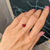 2.16 Ct. Ruby from Mozambique Life Style
