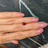 2.06 Ct. Ruby from Mozambique Life Style