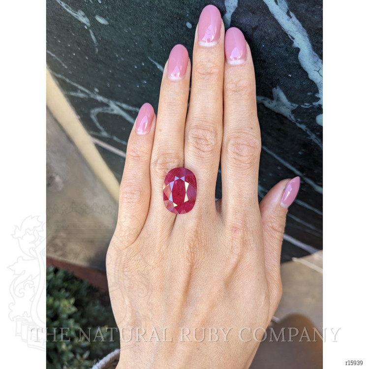 19.53 Ct. Ruby from Mozambique