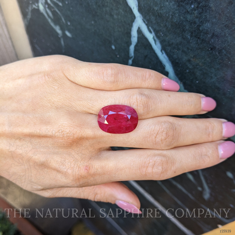 19.53 Ct. Ruby from Mozambique