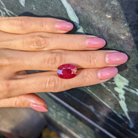 12.39 Ct. Ruby from Mozambique Life Style